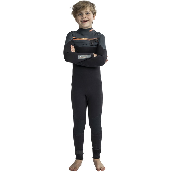 2026 Jobe Junior Malmo 5/3mm Chest Zip Wetsuit 303522026 - Black